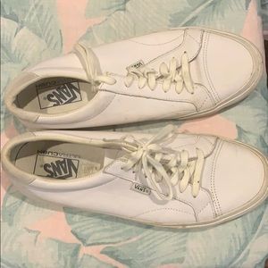 Men’s leather vans